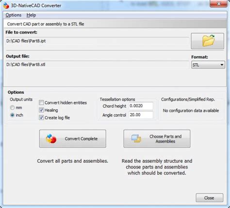 stl to ipt|Convert files from and to IPT format online .